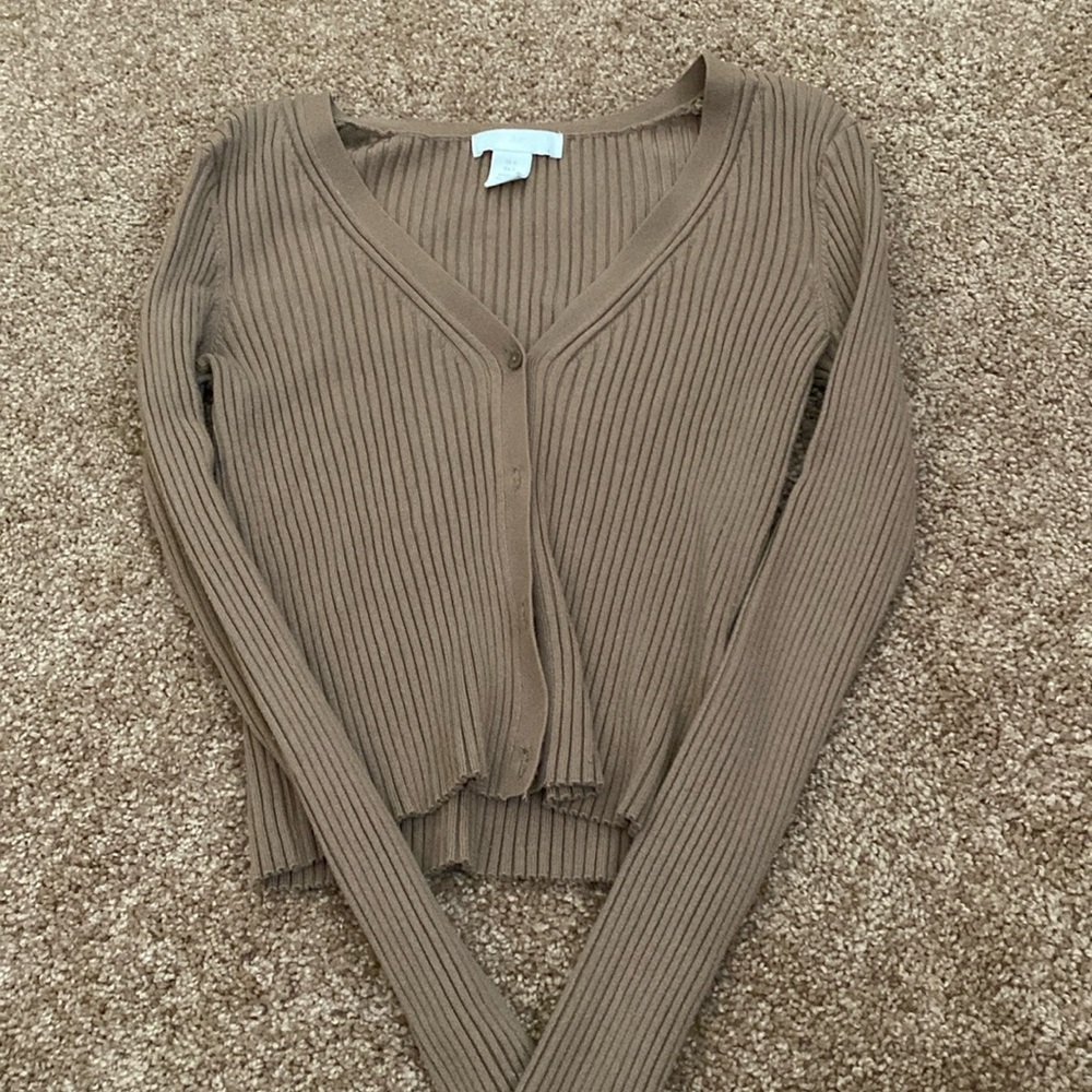 H&M cropped cardigan